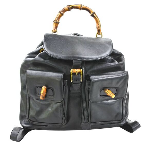 Pre Loved gucci Women Black Backpacks - Picture 1 of 8